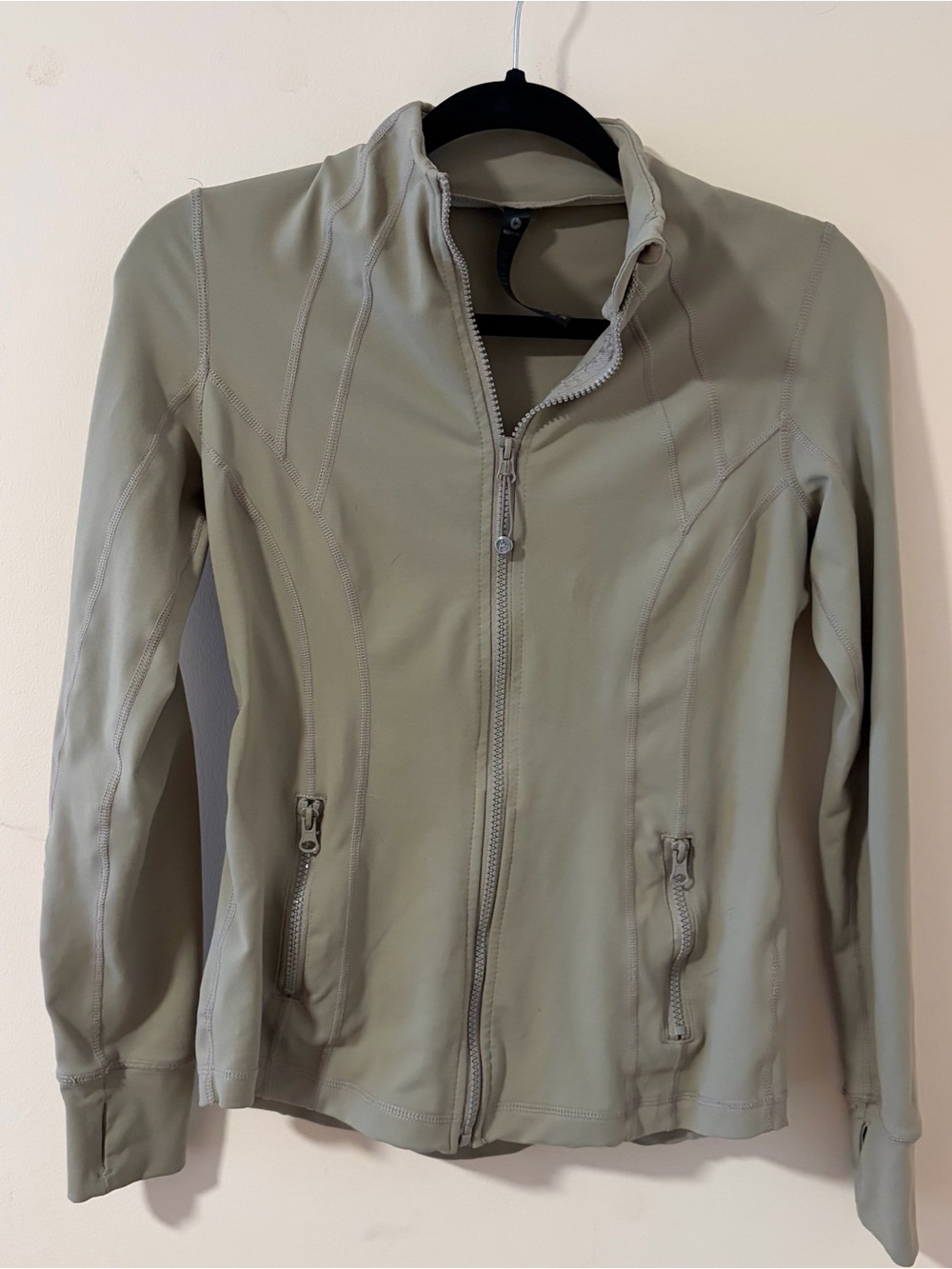 Tan Zip-Up Jacket
